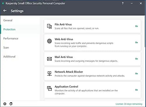 Kaspersky Small Office Security PC , Mobile , Win os Server