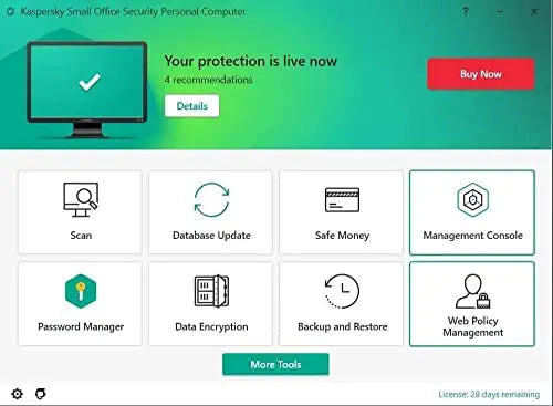 Kaspersky Small Office Security PC , Mobile , Win os Server