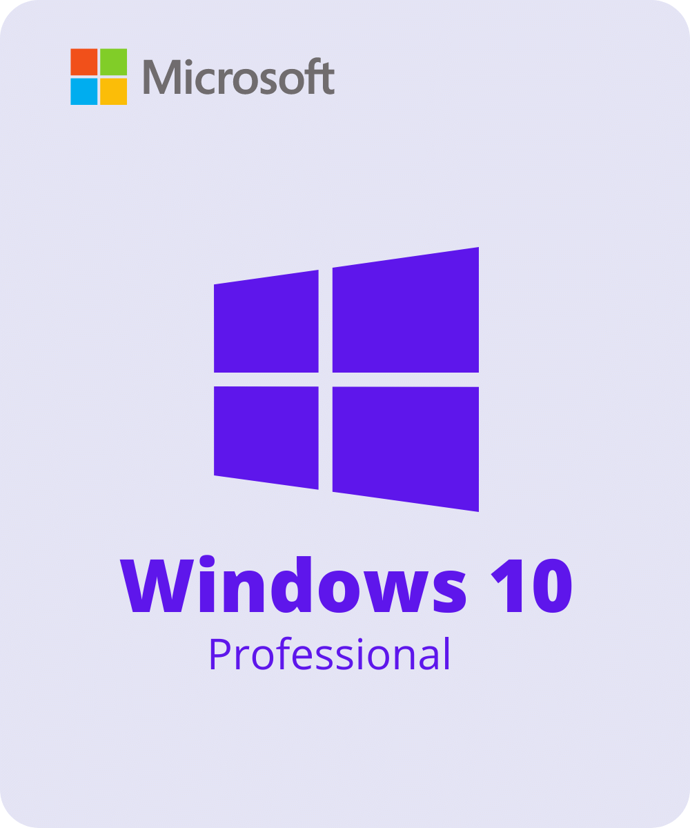 Microsoft Windows 10 Pro Microsoft Key