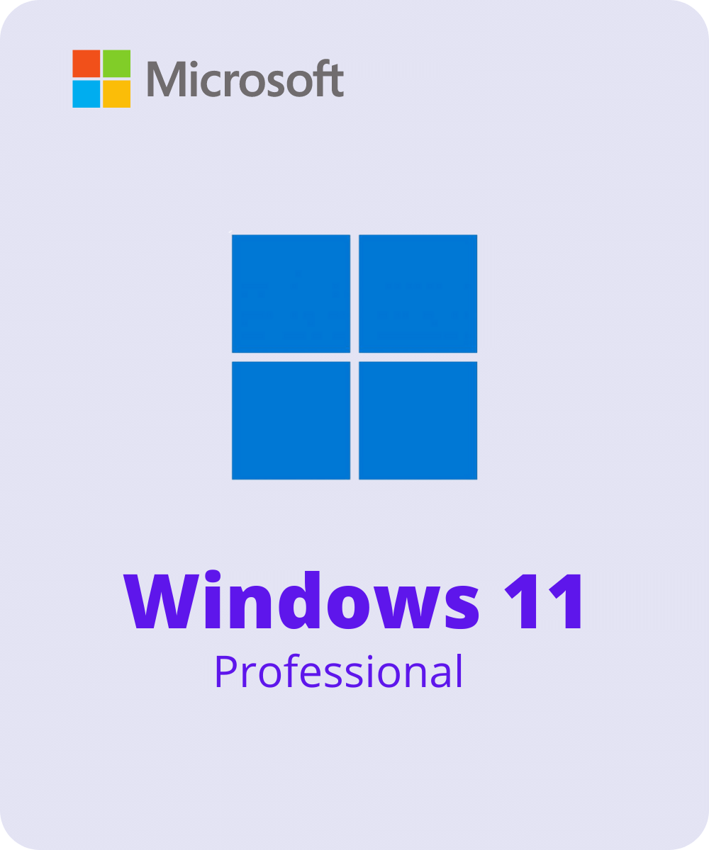 Microsoft Windows 11 Pro (PC) - Microsoft Key