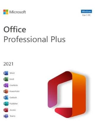 Microsoft Office Professional Plus 2021 (PC) - Microsoft Key