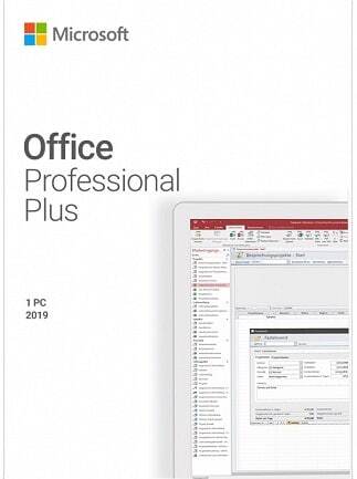 Microsoft Office Professional 2019 Plus 1 PC Microsoft Key